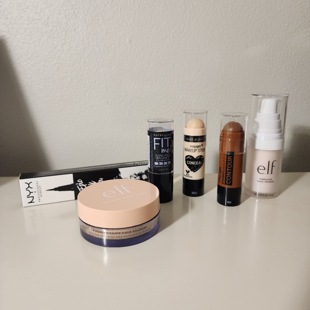 Makeup Bundle!! NYX, e.l.f, Wet and Wild, Maybelline